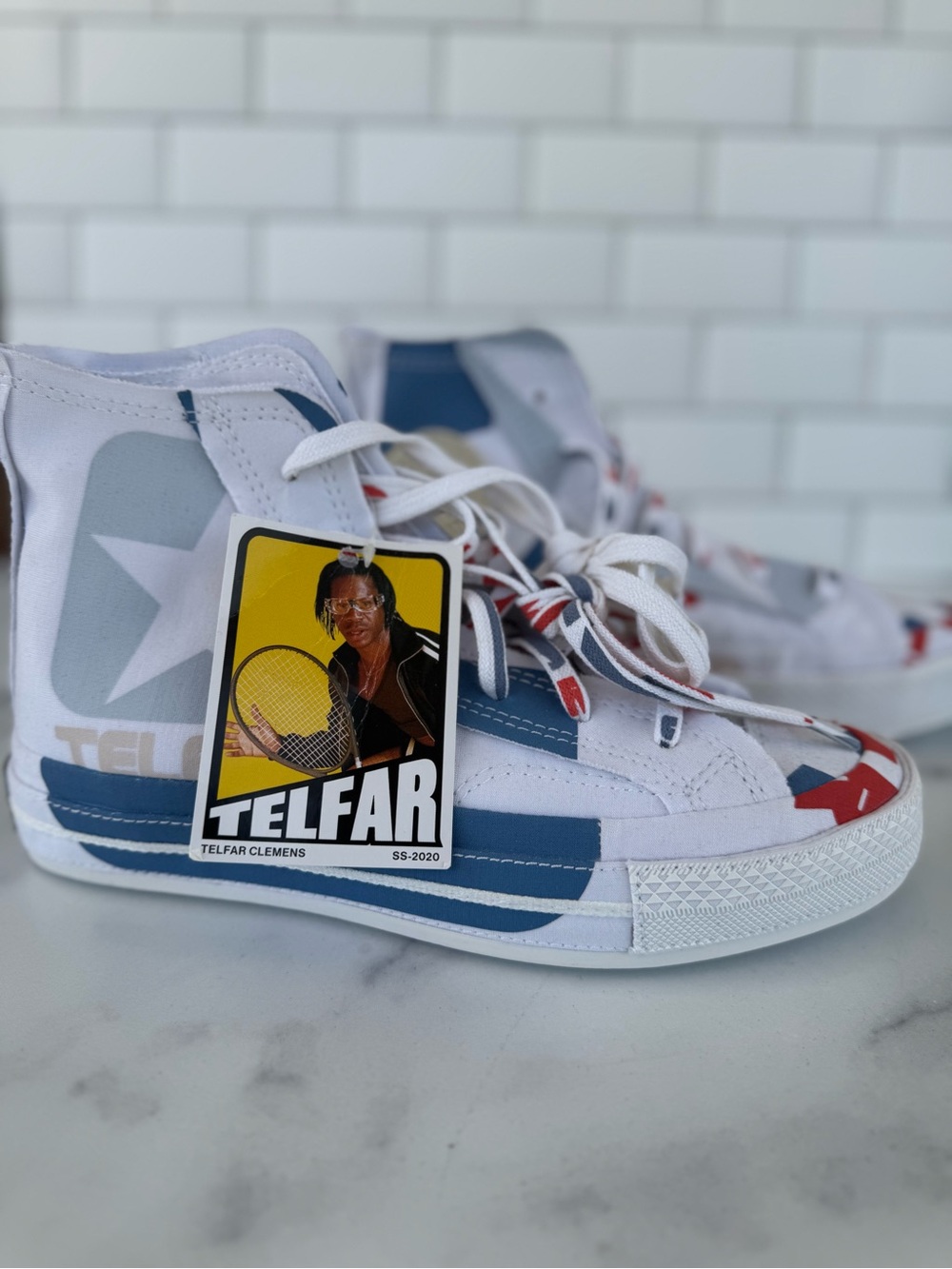 Converse x Telfar Chuck 70 High - ‘Archival Star Print’ - Picture 1 of 4